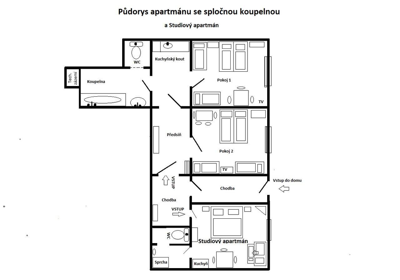 Apartmany Karlštejn Buitenkant foto